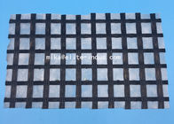 Warp Knitted Self Adhesive Fiberglass Geogrid With Asphalt For Road Construction